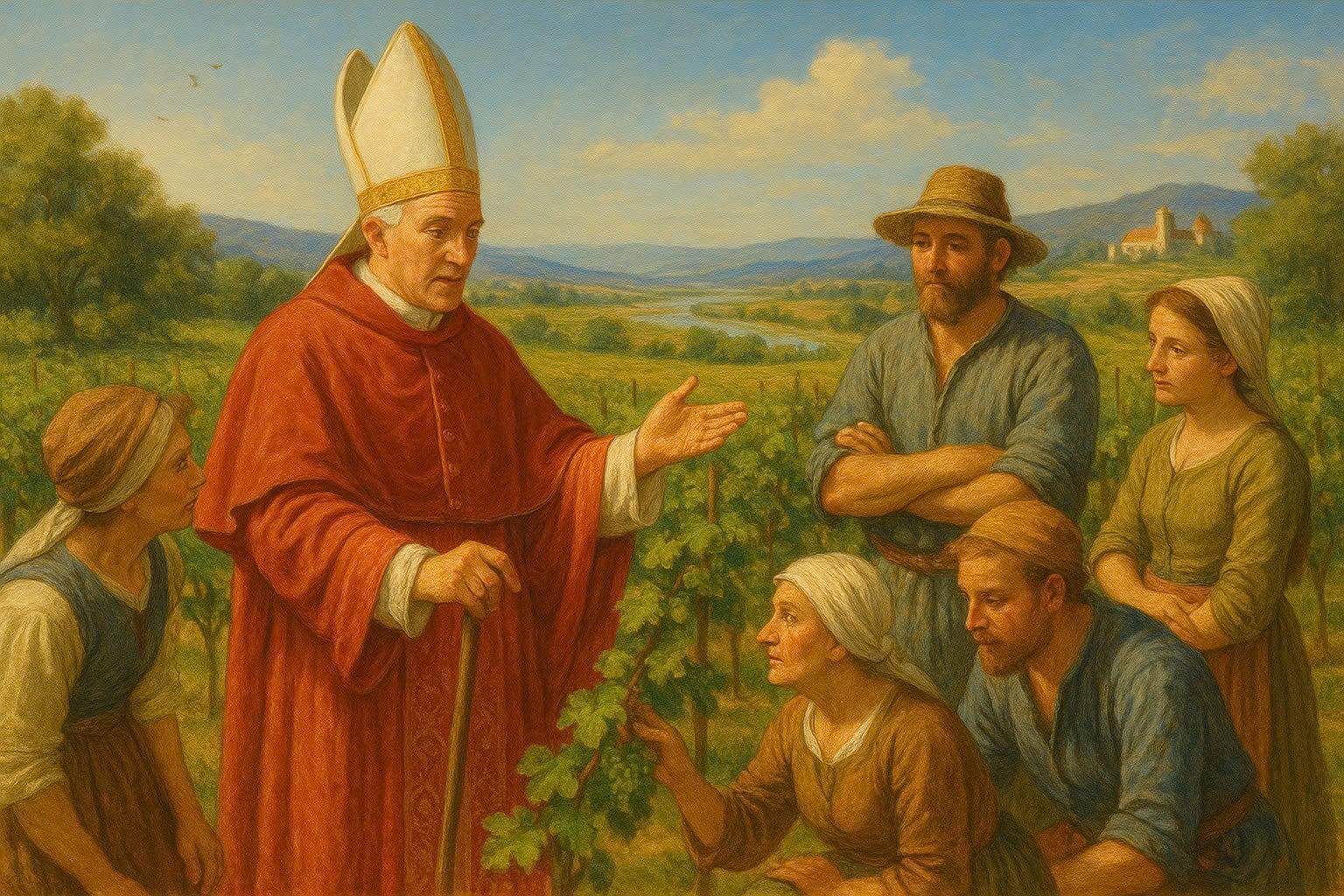 Đức Giáo Hoàng và Rượu Vang -Từ Thành Rome, Italia đến Châteauneuf Du Pape, nước Pháp