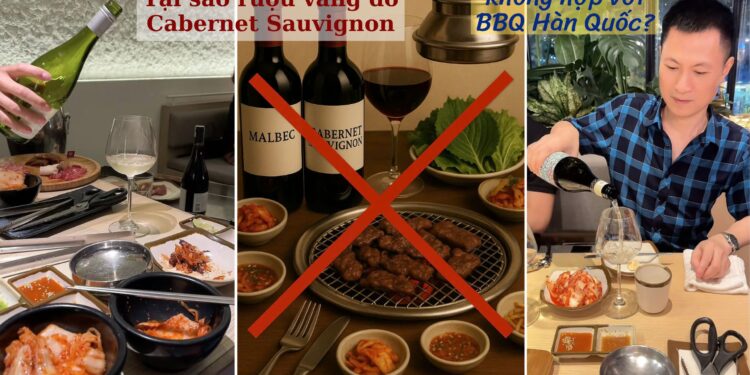 BBQ Hàn Quốc Có Thực Sự Hợp Với Rượu Vang Như Steak Âu Mỹ?